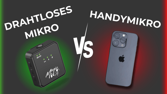 Drahtloses Mikrofon vs. integriertes Smartphone-Mikrofon: Lohnt sich das Upgrade? - MagicMic