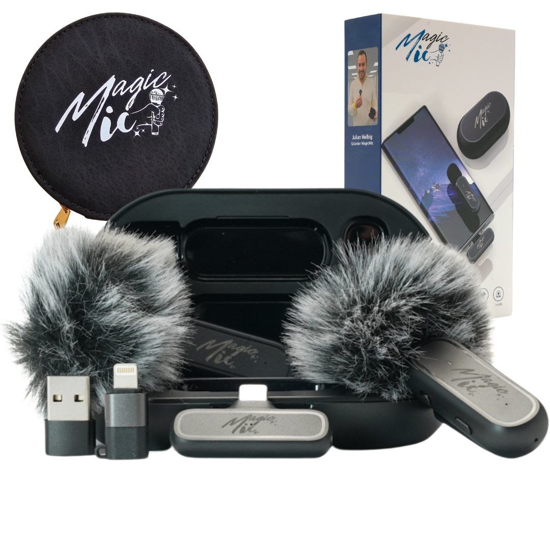 MagicMic™ 2in1 Mikrofon (2nd Generation) - MagicMic