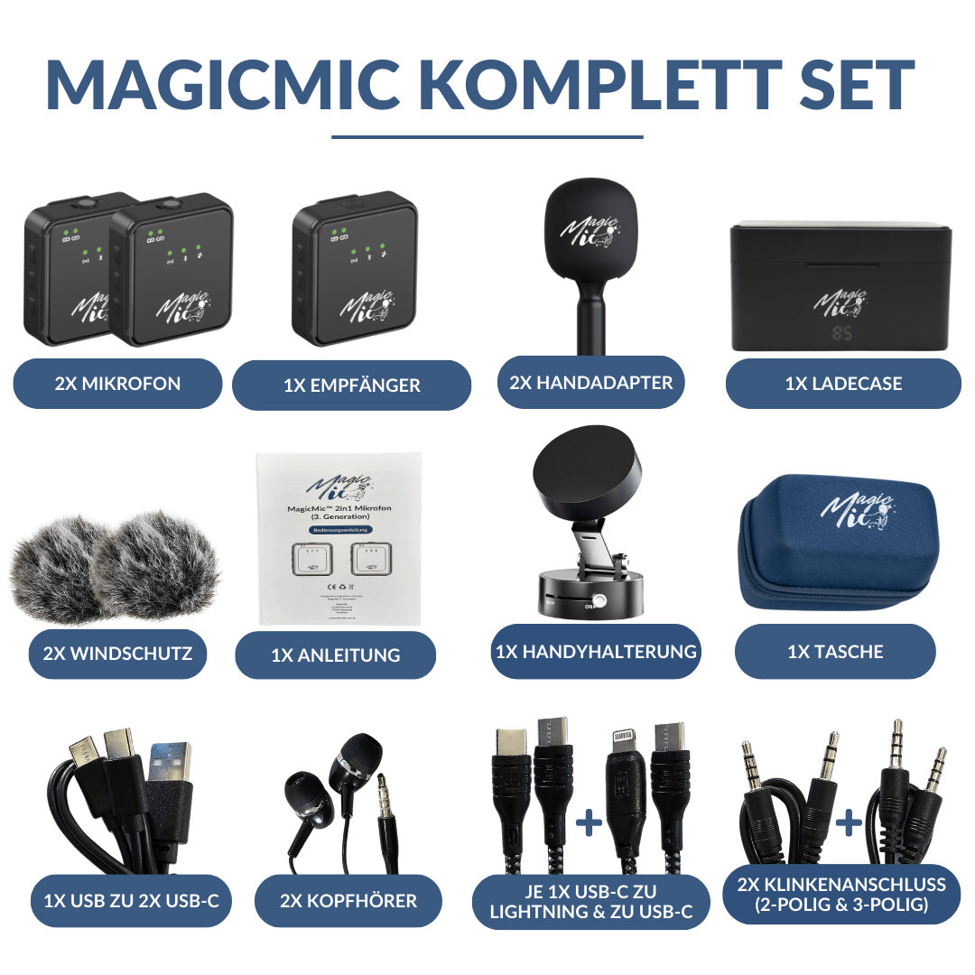 MagicMic™ Komplett Set - MagicMic