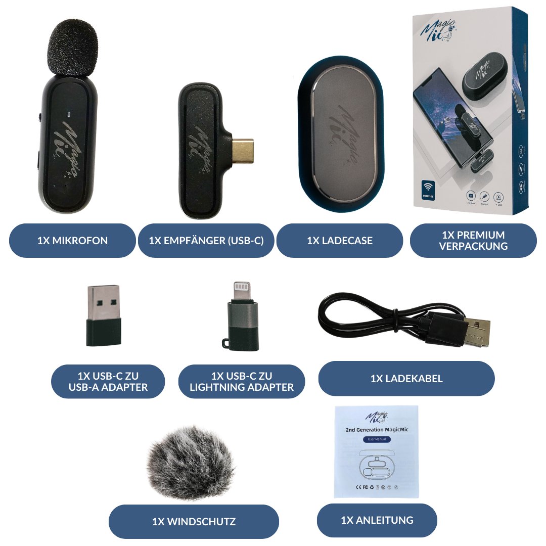 MagicMic™ Mikrofon (2nd Generation) - MagicMic