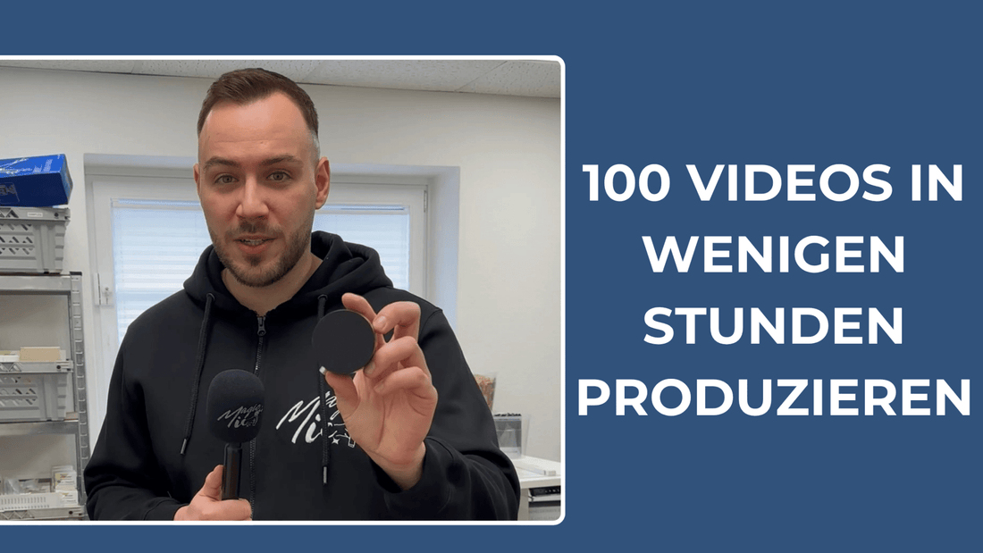 100 Videos in wenigen Stunden produzieren: So gehts! - MagicMic