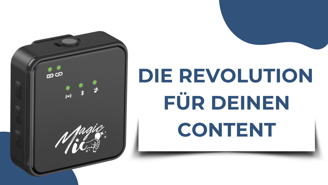 Content Creator Tools: Wie das MagicMic™ Deine Content Creation Revolutioniert - MagicMic