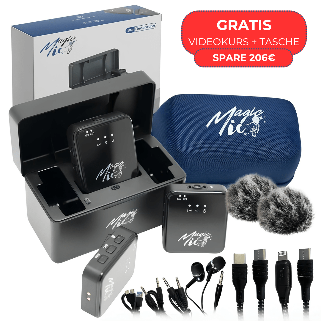 MagicMic™ 2in1 Mikrofon (3rd Generation) - MagicMic