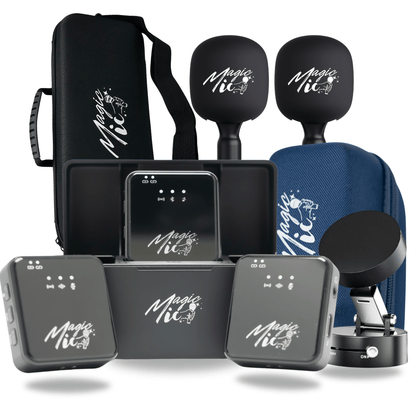 MagicMic All-In-One Set: komplettes Mikrofon-Paket