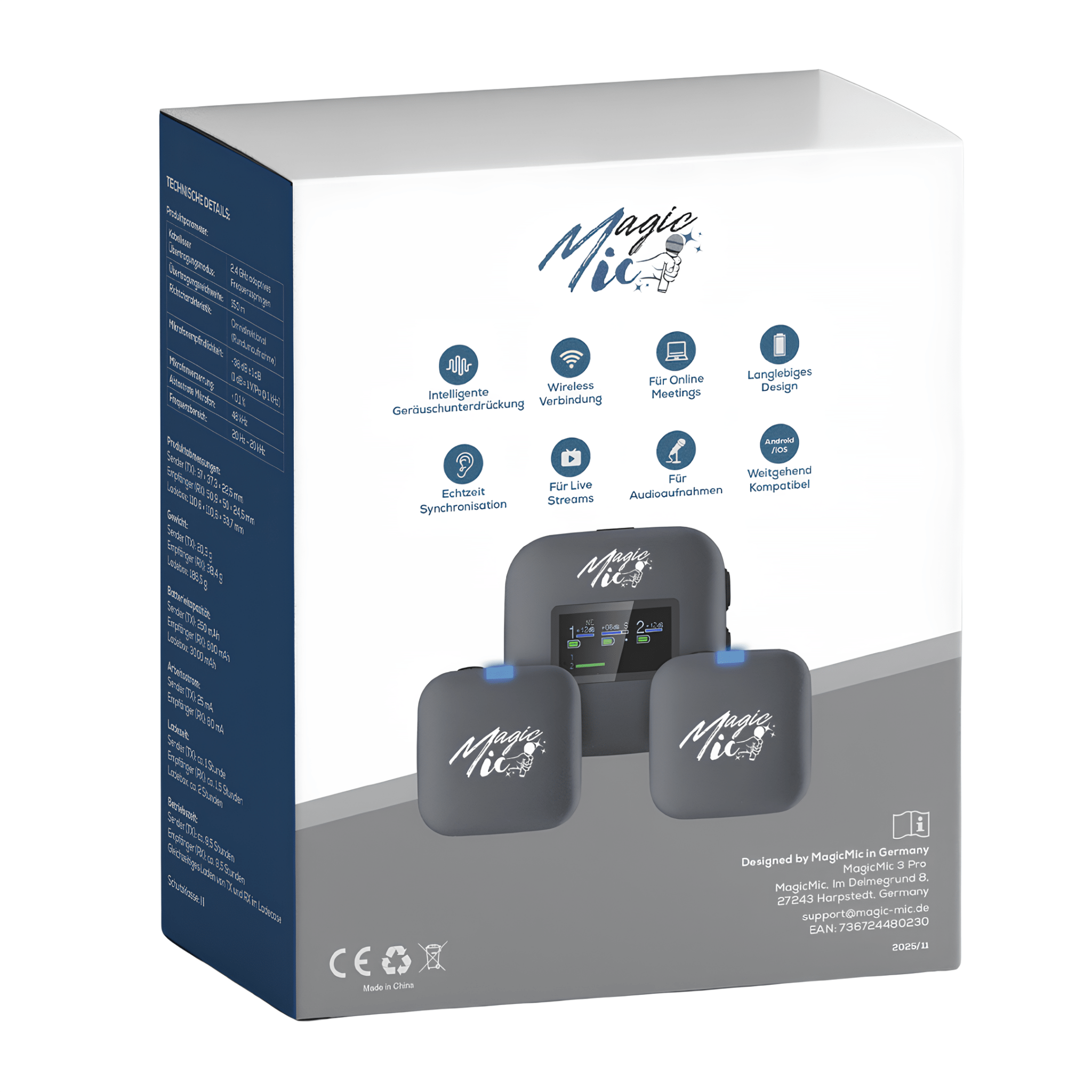 MagicMic™ Mikrofon 3 Pro - MagicMic
